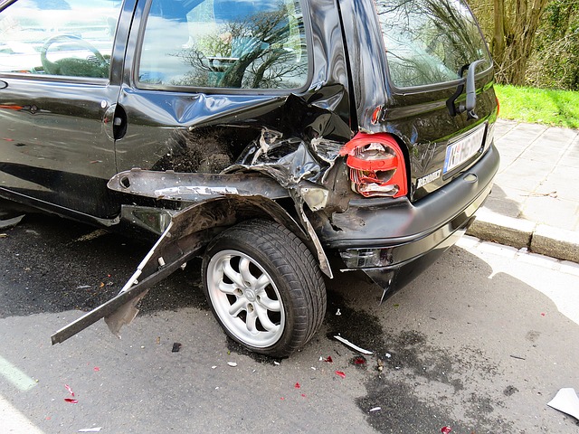 nabourané auto
